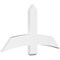 Ekena Millwork Bellingham Architectural Grade PVC Gable Bracket, 48"W x 26"H x 2"D x 6"F, 13/12 Pitch GBP048X26X0206BEL00 - alternate 1